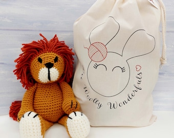 Crochet Kit - Alfred the Lion Luxury Complete Kit