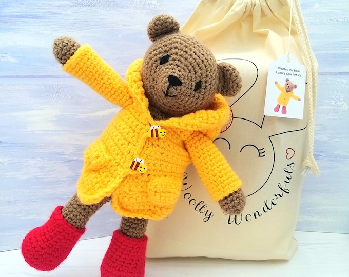 Waffles the Bear Crochet Kit