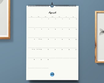 large wall calendar etsy