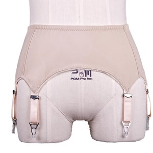 Handmade viscose Garter Belt - 8 Straps for Secure Support & Flattering Fit