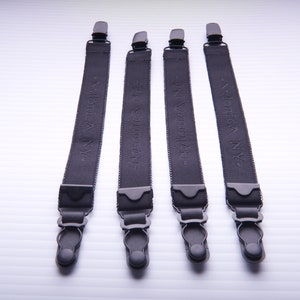 Detachable Stocking Suspenders: Adjustable Garter Straps, Set of 4