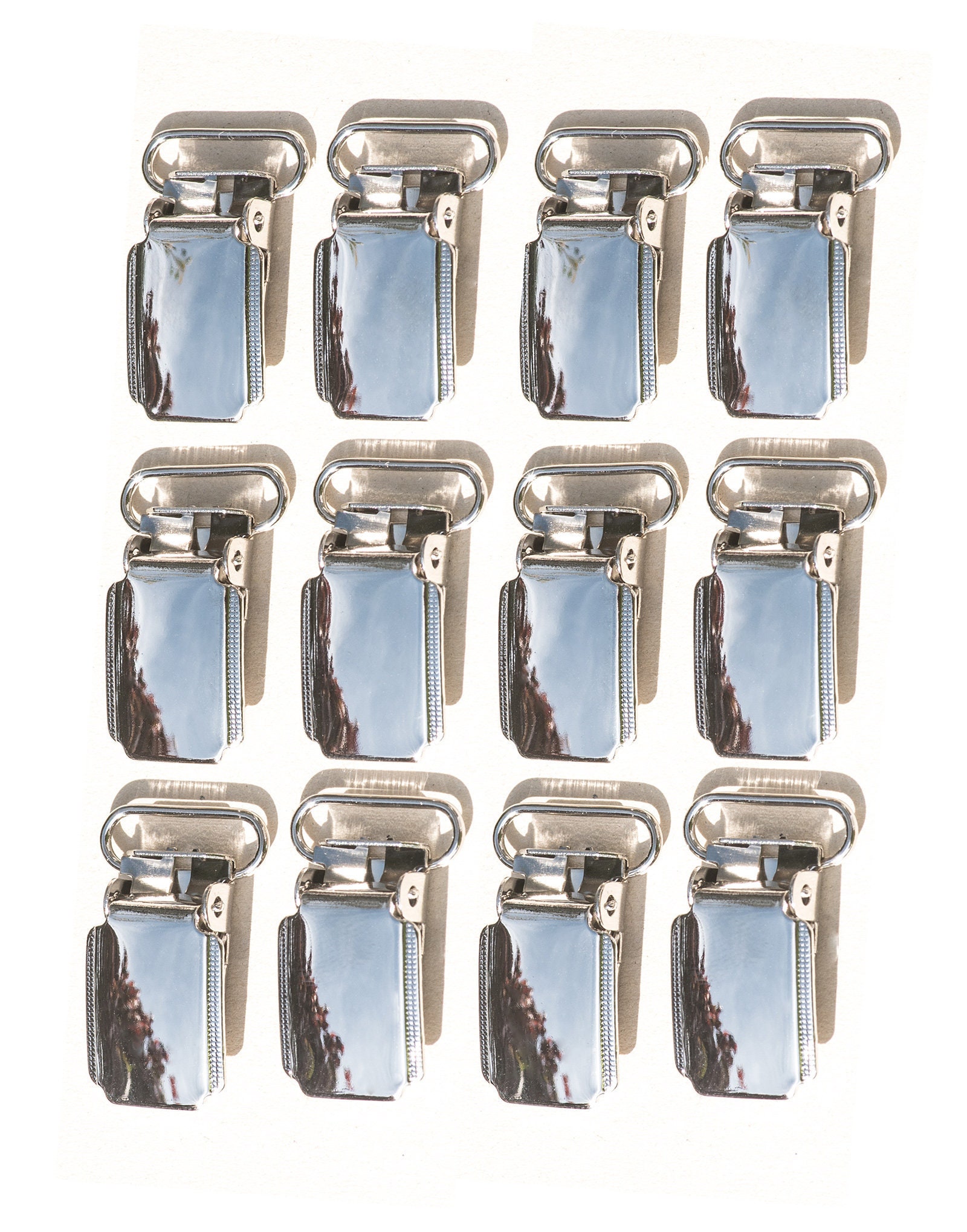 Lot De 20 Clips De Jarretelles / Boucles De Corset – Noir, Alliage – Mercerie Couture – NEUF