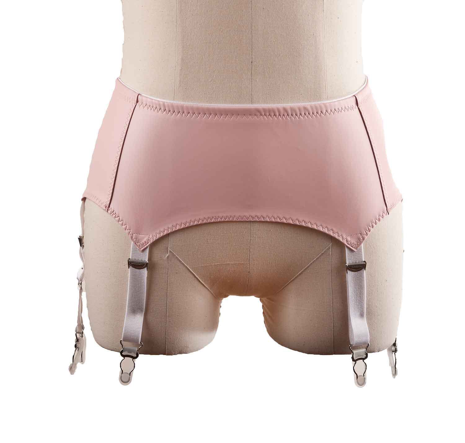 leather suspender belt