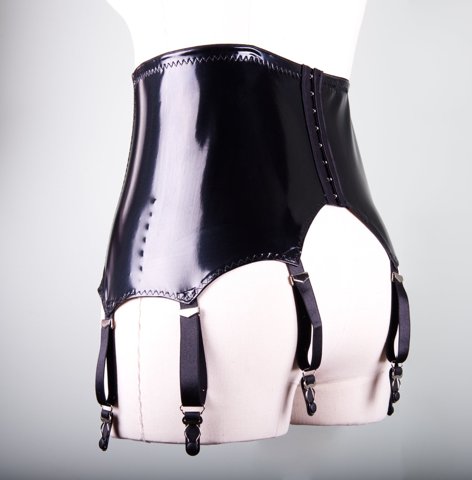 Vinyl Garter Belt