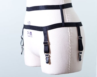 Reggicalze elastico fatto a mano: spalline larghe, reggicalze regolabile