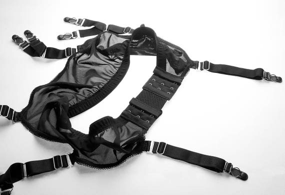 Detachable Suspenders, Set of 4, Stockings Clips, Garter Straps, Adjustable  Suspender, Accessories for Stockings. 