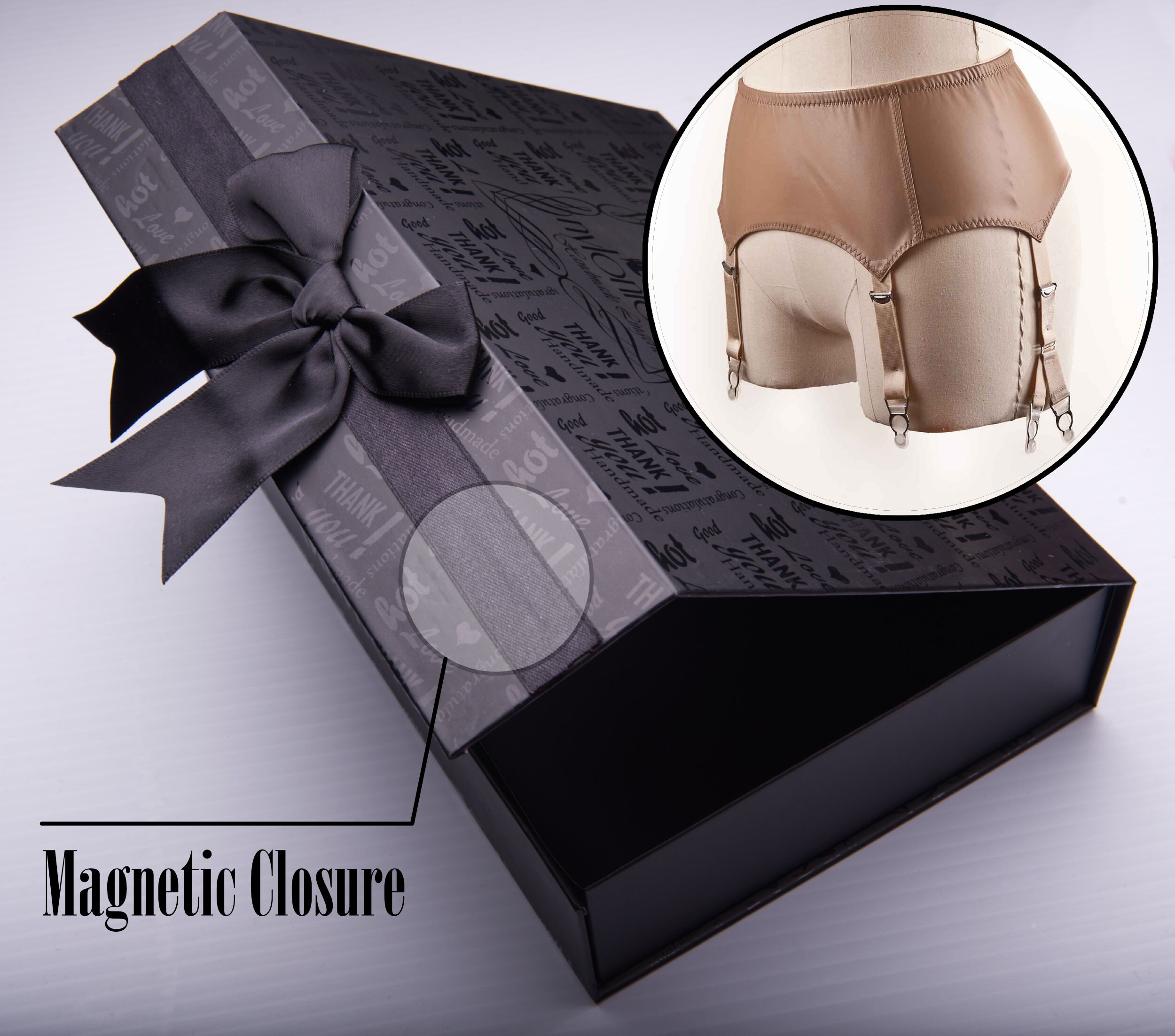 Tan Color Faux Leather Garter Belt / Suspender Belt With 6 Etsy UK