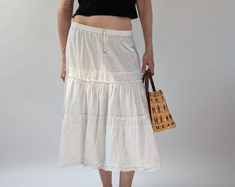 Maxi Skirts For Women Urban CoCo Women's Boho Maxi Skirt - Flowy A-Line Pleated Long Skirt With Pockets Boho Maxi Skirt With Pockets