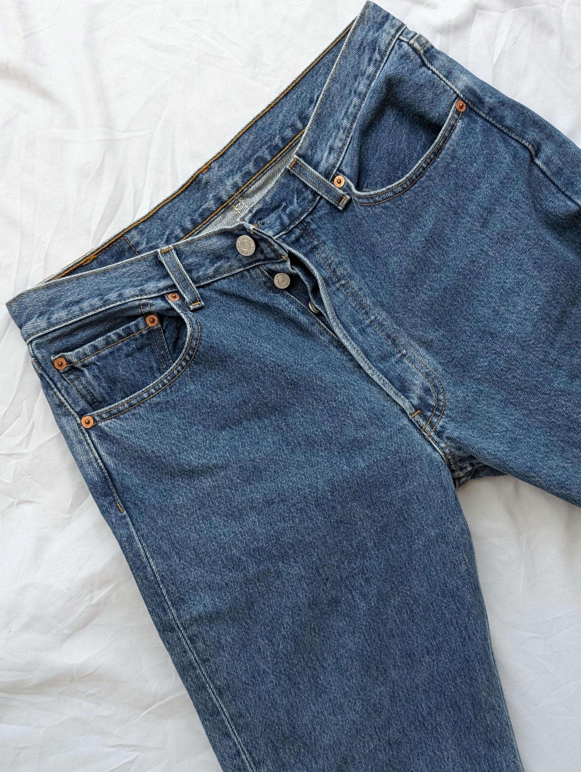 Levi's 501 裏647 Straight Denim Jeans W32 Levi's◇ボトム/501xx/90s/99年製/ボタン裏647/カットオフ/32