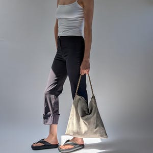 Straight Leg Turn Up Hem Trousers | Women&#39;s 1990s Vintage Pants | Chic Retro Fashion, Perfect for Any Occasion