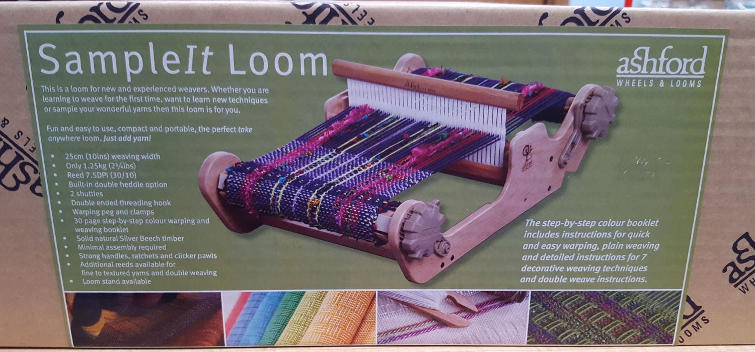Ashford Weaving Products Sampleit Loom 10 Wide Etsy