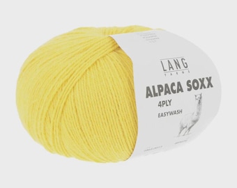Lang ALPACA SOXX/4-PLY, 70/30 Superfine Alpaca and Nylon