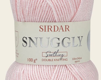 DISCONTINUED Sirdar Snuggly Soothing, DK weight, 100g 240 yards, 100% acrylic, baby yarn, 8 colorways, sweater, hat, blanket, cardigan