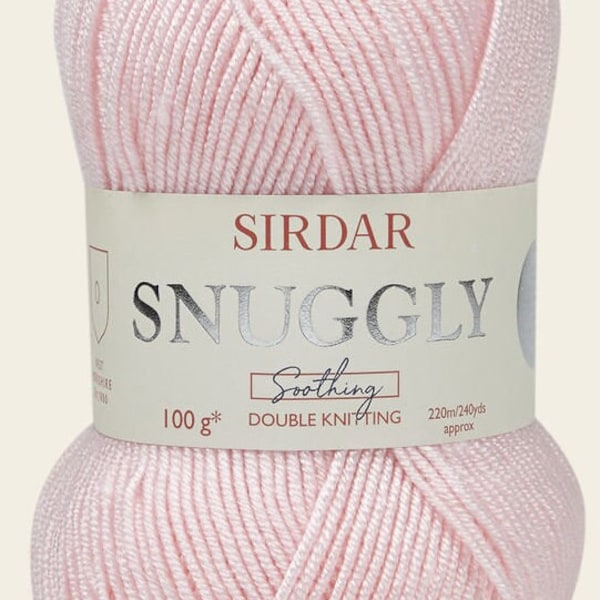 DISCONTINUED Sirdar Snuggly Soothing, DK weight, 100g 240 yards, 100% acrylic, baby yarn, 8 colorways, sweater, hat, blanket, cardigan