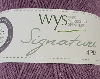 West Yorkshire Spinners, Signature 4Ply,  Spice Rack, Sweet Shop, 75/25 wool nylon blend, 437yds, 35% BFL fiber, sock yarn
