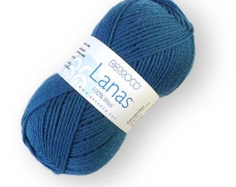 Berroco Lanas Worsted, 100 percent Pure Wool,  Special blend of South American wools