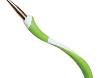 Addi Swing crochet hooks.