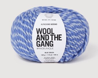 Alpacino Merino Twist, 60/40 Merino Baby Alpaca, Bulky weight