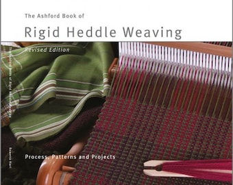The Ashford Book of Rigid Heddle Weaving revised by Rowena Hart, learn to weave, basics in rigid heddle weaving, book