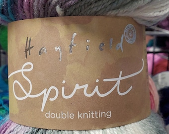 Hayfield, Spirit, 80/20 acrylic wool blend, DK weight, 100g, 377 yards, skein, knit, crochet, blanket, sweater, adult knit, kid knit
