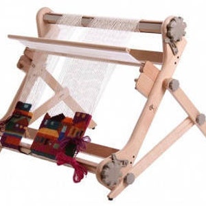 Ashford, Spinning, Wheels, Products, SampleIT, Loom, Table-top, Stand, Tapestry, Solid, Silver, Beech, hardwood