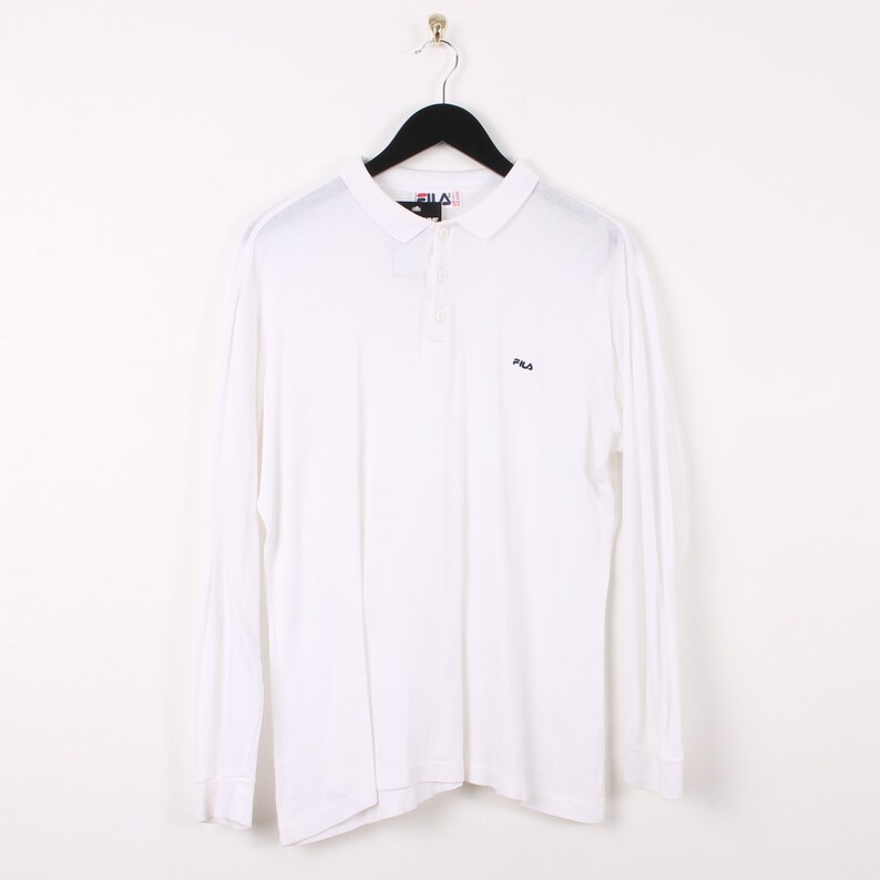 fila long sleeve polo