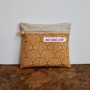 bolso pequeño de hule, para viajes, mini, bolso para jabón sólido y aceites, cartera, viaje, sol, olas, amarillo, lavable***