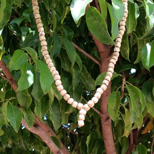 Handmade Stone 108 Mala Bead Set | Heavy Guru Teaching Necklace Bracelet | Meditation, Prayer, Yoga, Healing, Meditation | Buddhist Tibetan