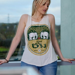 Chang beer tank top - Etsy 日本