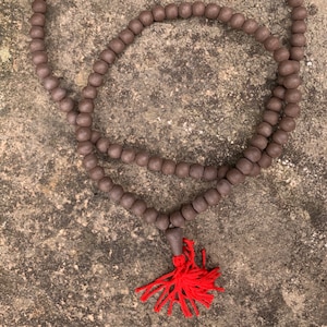 Handmade Rare Lek Nam Phi 108 Mala Bead Set | Guru Teaching Necklace | Meditation, Prayer, Yoga, Healing, Meditation | Buddhist Tibetan