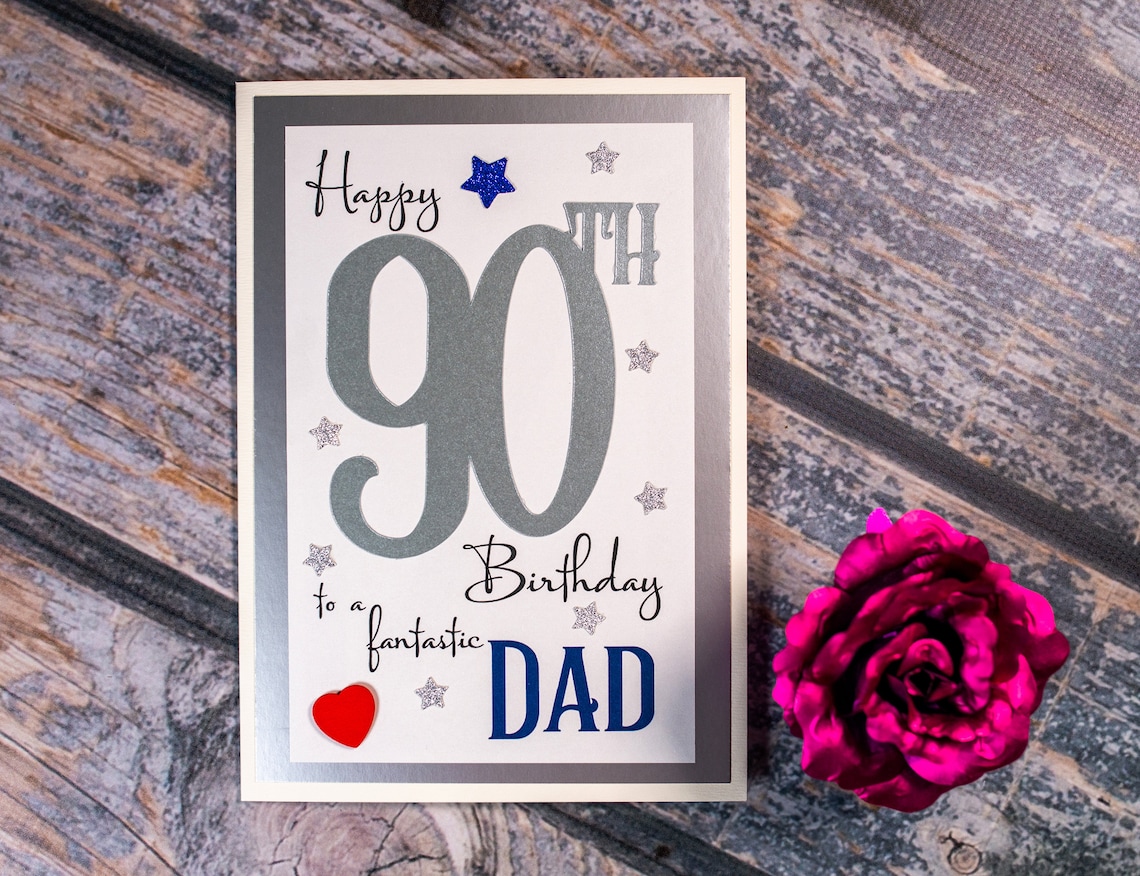 90th Birthday card to a fantastic