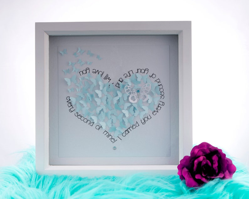 Butterfly Memorial Frame Baby Loss Gift Miscarriage Stillbirth Etsy UK