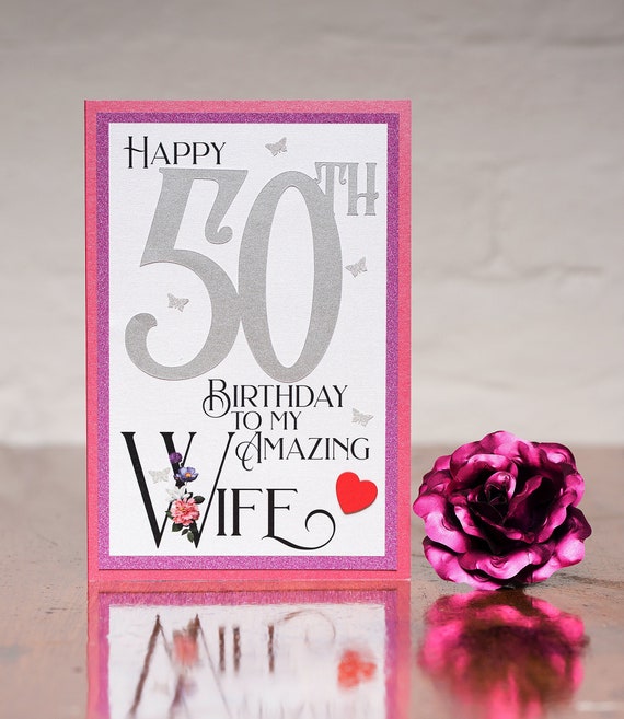 wife 50th birthday