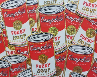 FURBY SOUP STICKER