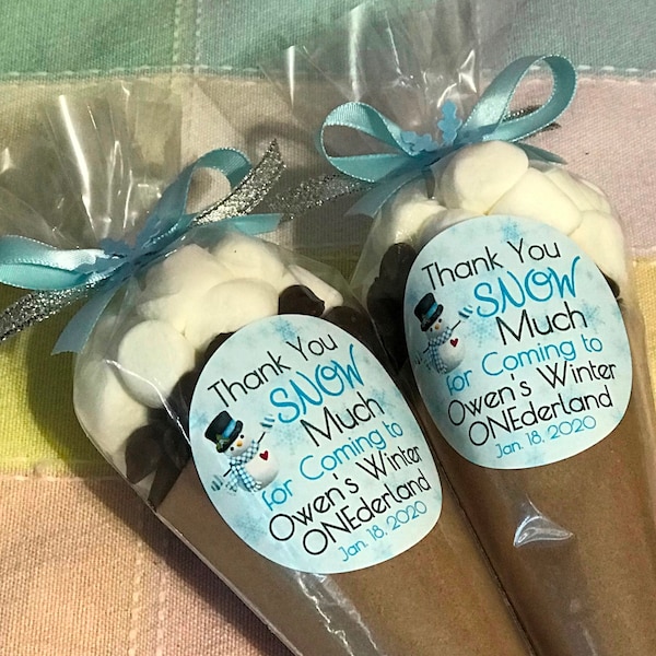 Baby It's Cold Outside Cocoa Favors | Winter ONEderland Hot Cocoa Favors | Hot Chocolate Favors | Holiday Teacher Gifts | Corporate Gifts