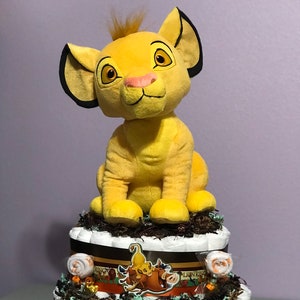 Lion King Diaper Cake