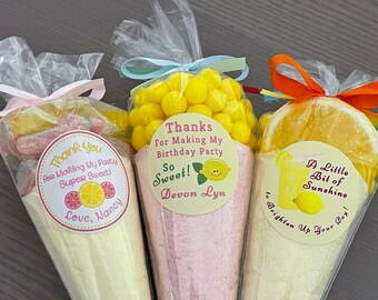 Lemonade Favors | Ice Tea Favors | Summertime Drink Favors | Birthday Favors | Bridal Shower Favors | Spring Time Favors