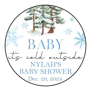Personalized Hot Cocoa Labels