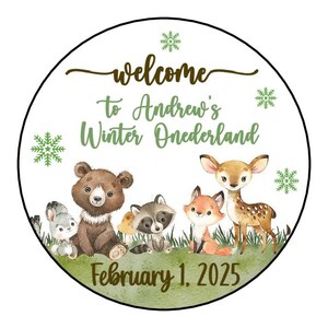 Personalized Hot Cocoa Labels
