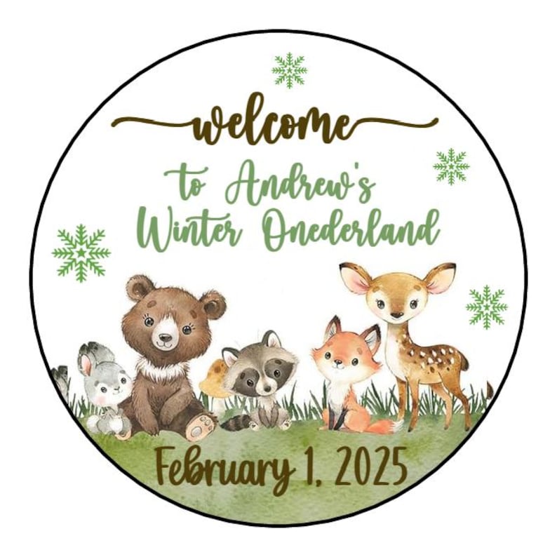 Personalized Hot Cocoa Labels