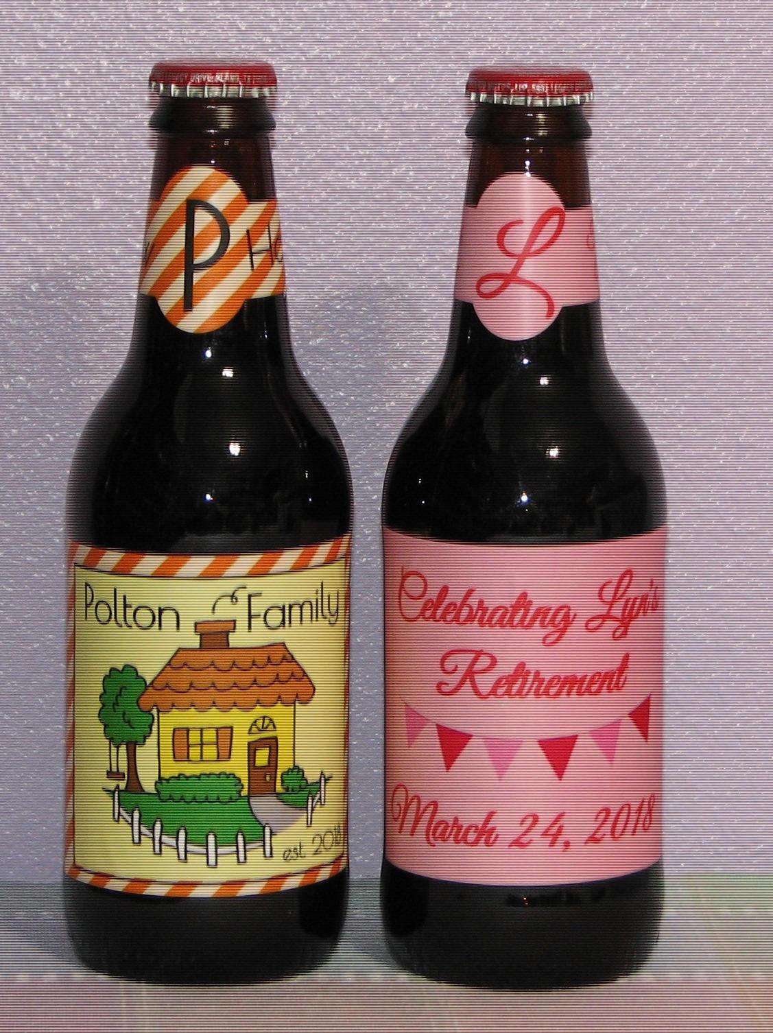 How to take labels off beer bottles