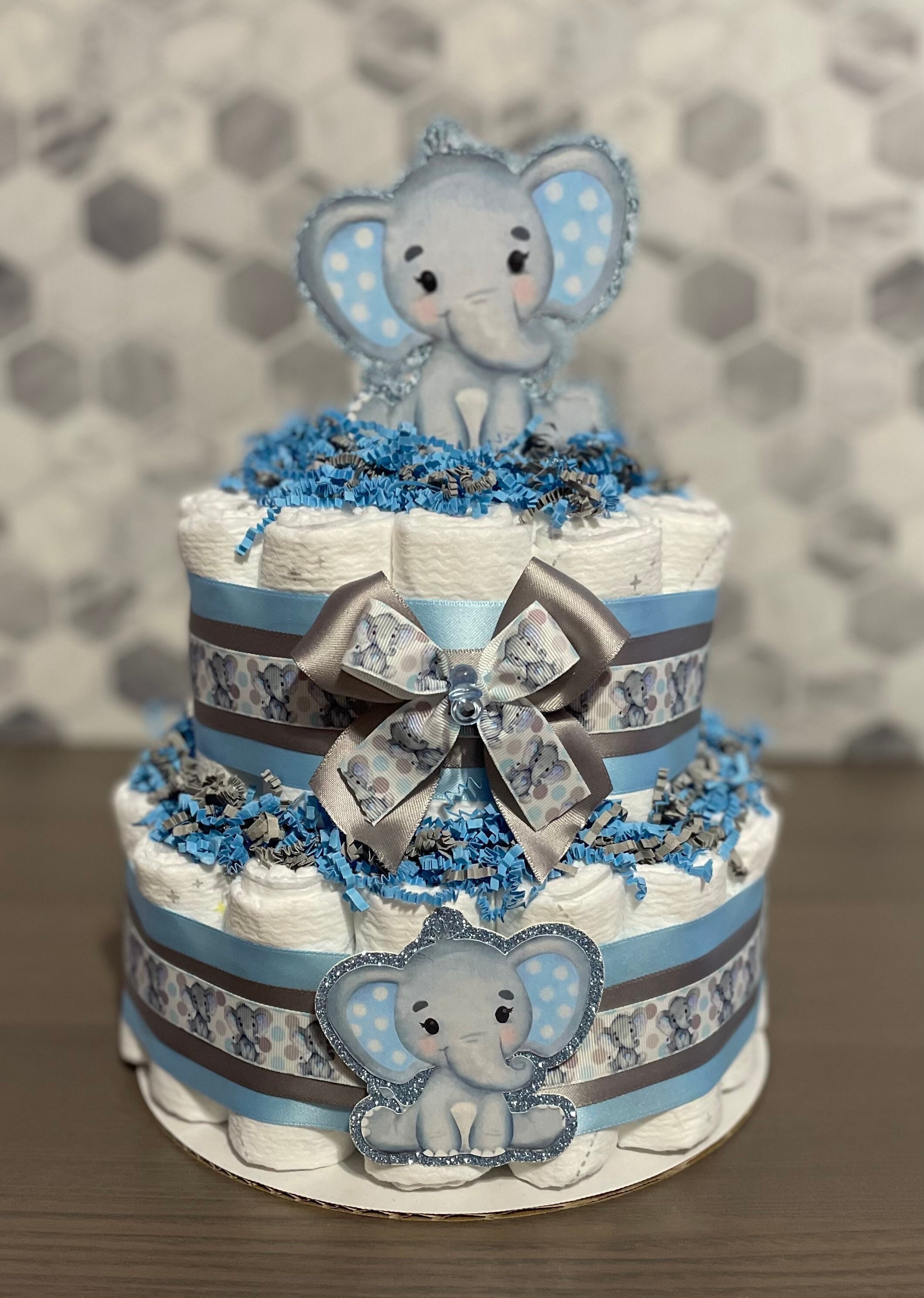 Baby boy elephant cake 2025