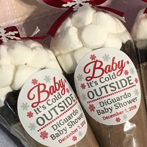 Baby It's Cold Outside Cocoa Favors