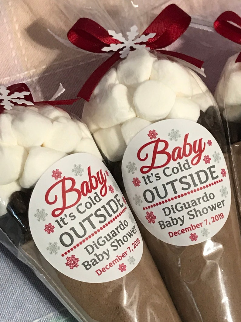 Baby It's Cold Outside Cocoa Favors