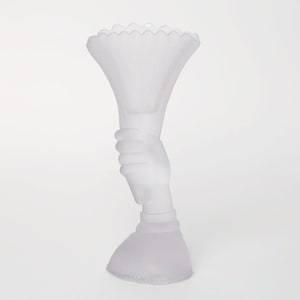 Antique Gillinder & Sons Glass Vase - Collectible Americana Centennial Glass
