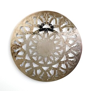 Dessous De Plat Vintage En Métal Argenté - Forme Théière