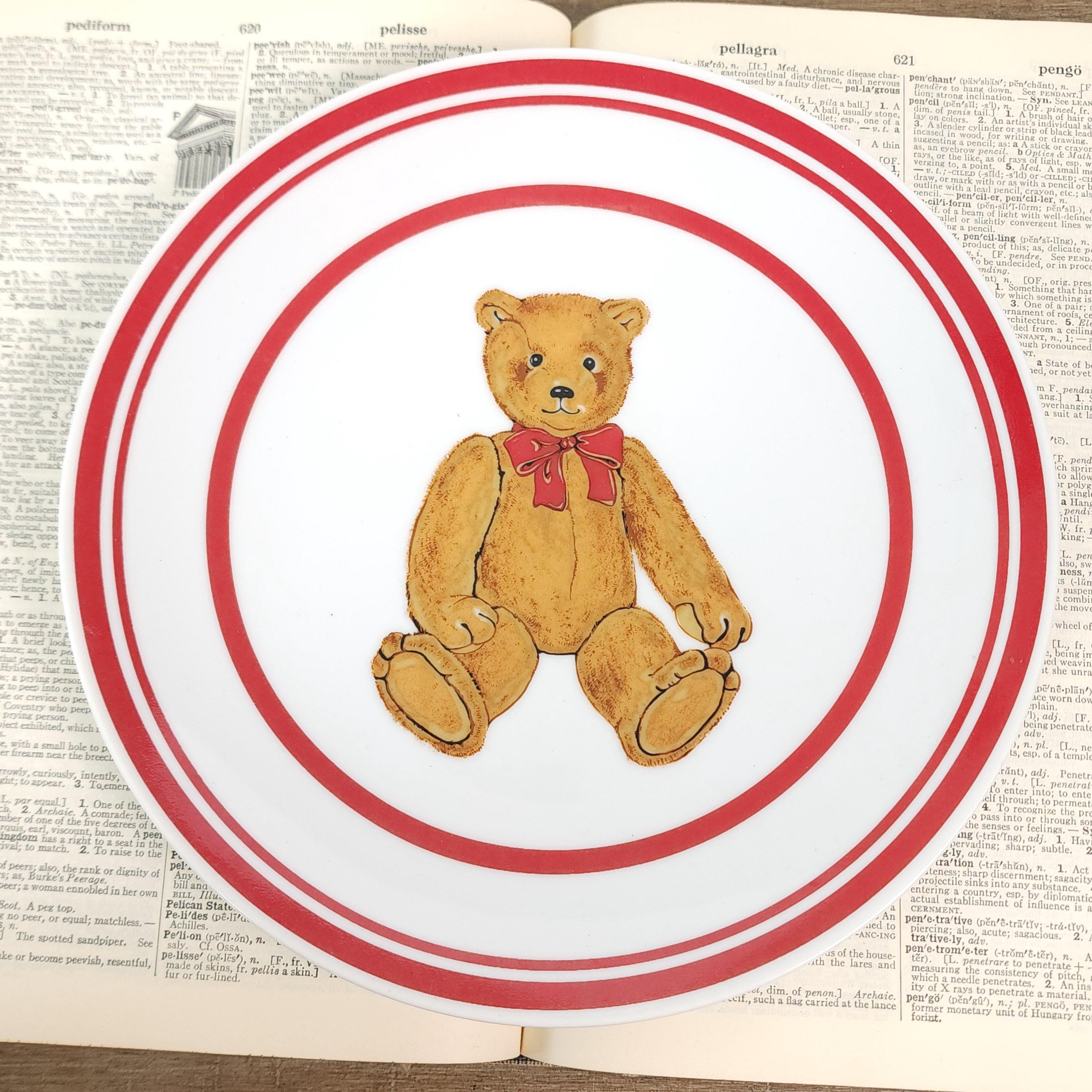 Vintage Teddy Bear Plate - Etsy - Page 2