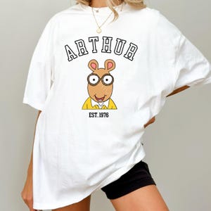 Arthur  Shirt | Classic Children&#39;s Book Inspired T-Shirt | Book Character Teacher