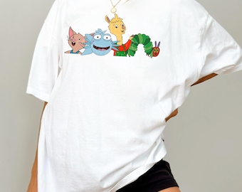 Book Character T-shirt | Cute and Fun T-Shirt | Trendy Graphic Tee | Teacher Shirt