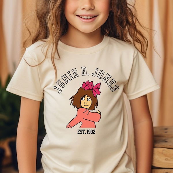 Book Character Shirt | Junie B Shirt | Kids Reading Shirt | Trendy | Cute
